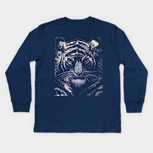 "Eye of the Tiger" Kids Long Sleeve T-Shirt